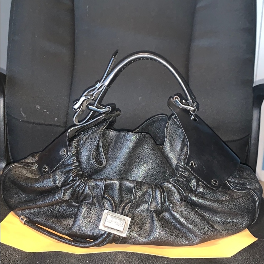 Burberry leather purse original with wallet